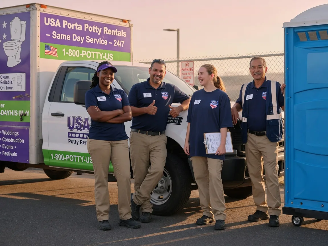 Porta Potty Rental company in Fredonia, PA